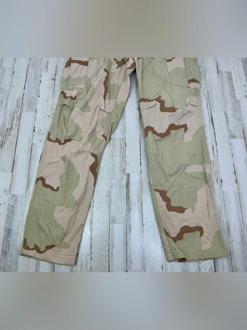 US Army Pant Mens 32x34 Camo Cargo Tapered Military Uniform Combat